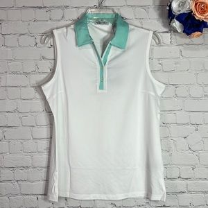 NWT Bermuda Sands XP Lucy Sleeveless Polo